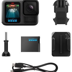 GoPro 13 black Action Camera bundle with Accessories and extra camera